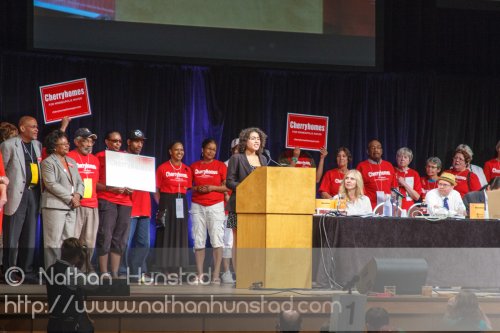 Jackie Cherryhomes' daughter Emma Tyler at the 2013 Minneapolis